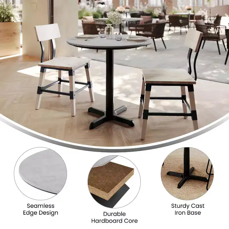 Plateau de table en marbre, pieds réglables en hauteur