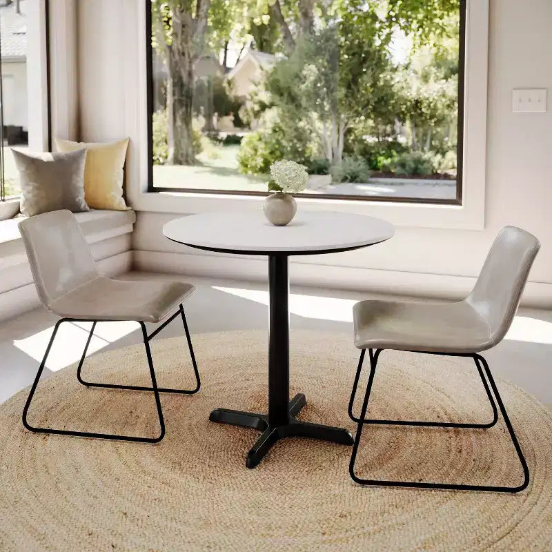 Plateau de table en marbre, pieds réglables en hauteur