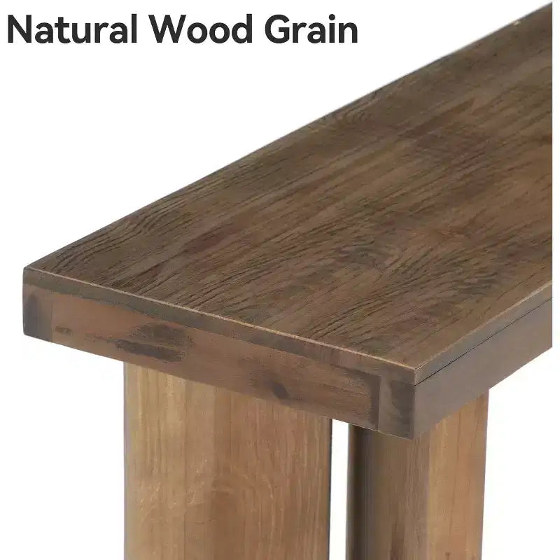 Table de contrôle en bois massif