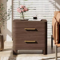 Christopher Knight Home Hiro Rustic 2-Drawer Nightstand
