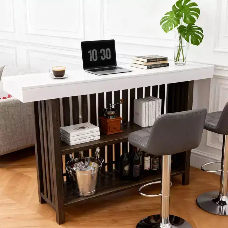 Table de bar de style ferme moderne
