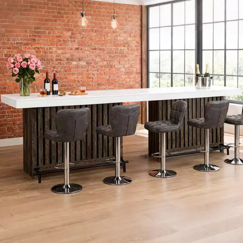 Table de bar de style ferme moderne