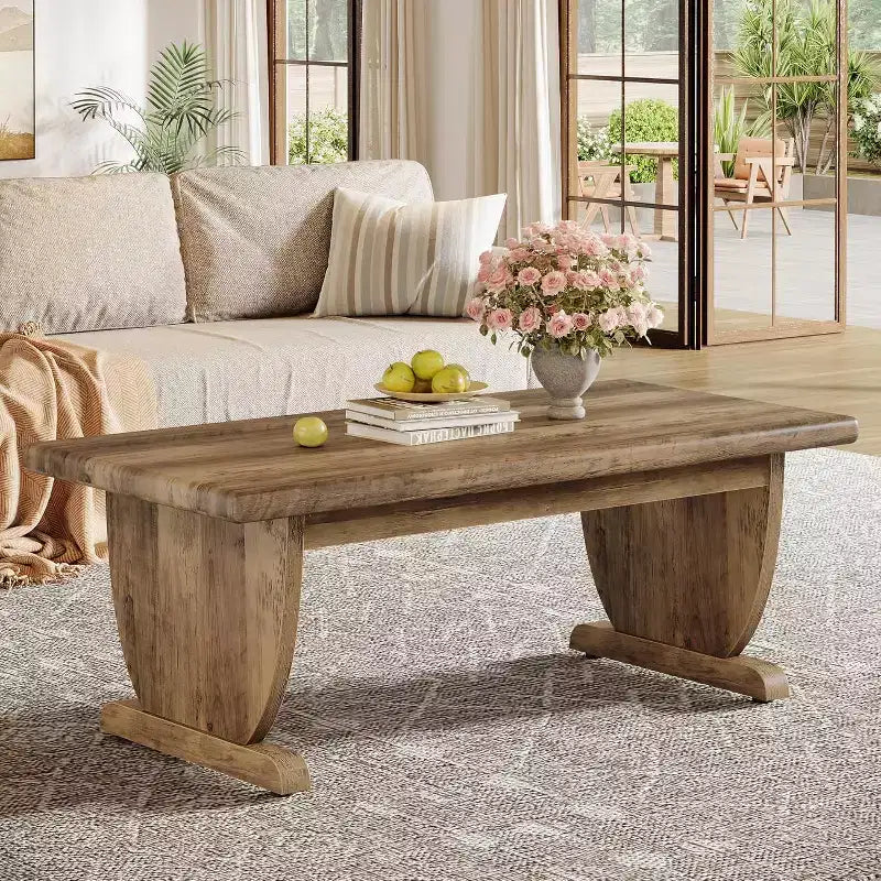 Table basse rectangulaire