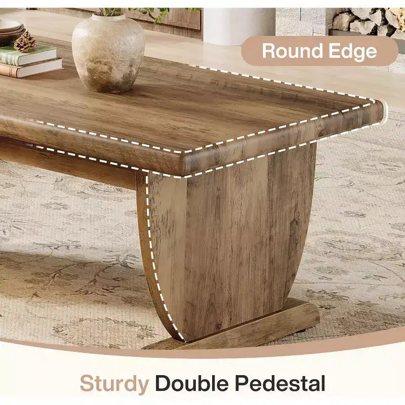 Table basse rectangulaire