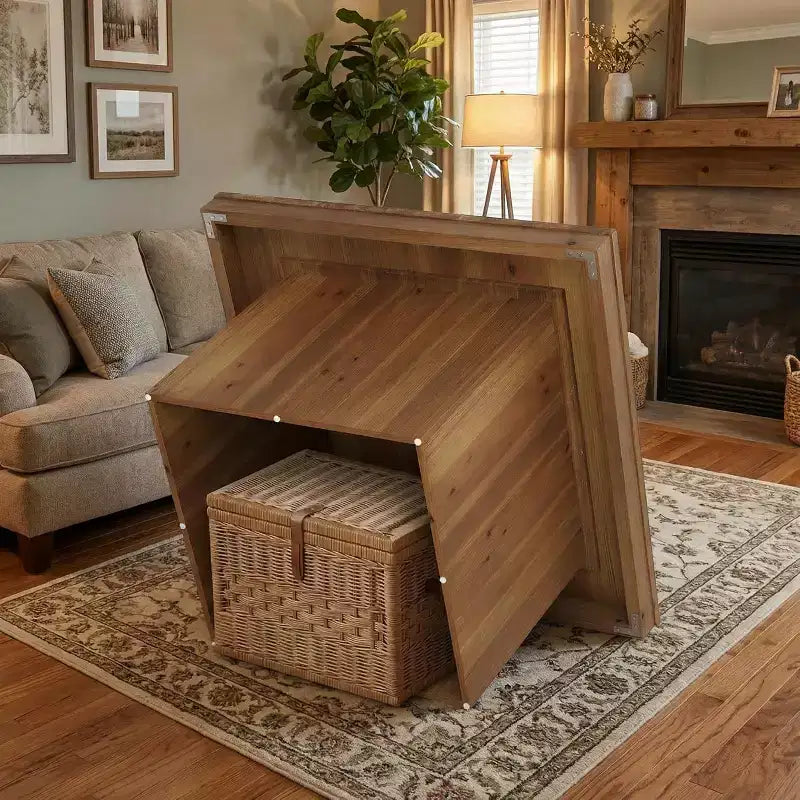 Table basse en bois
