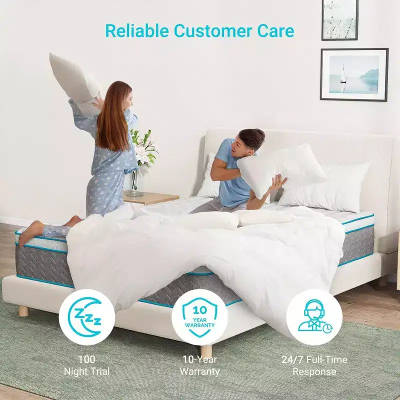 Matelas en mousse à mémoire de forme mélangée