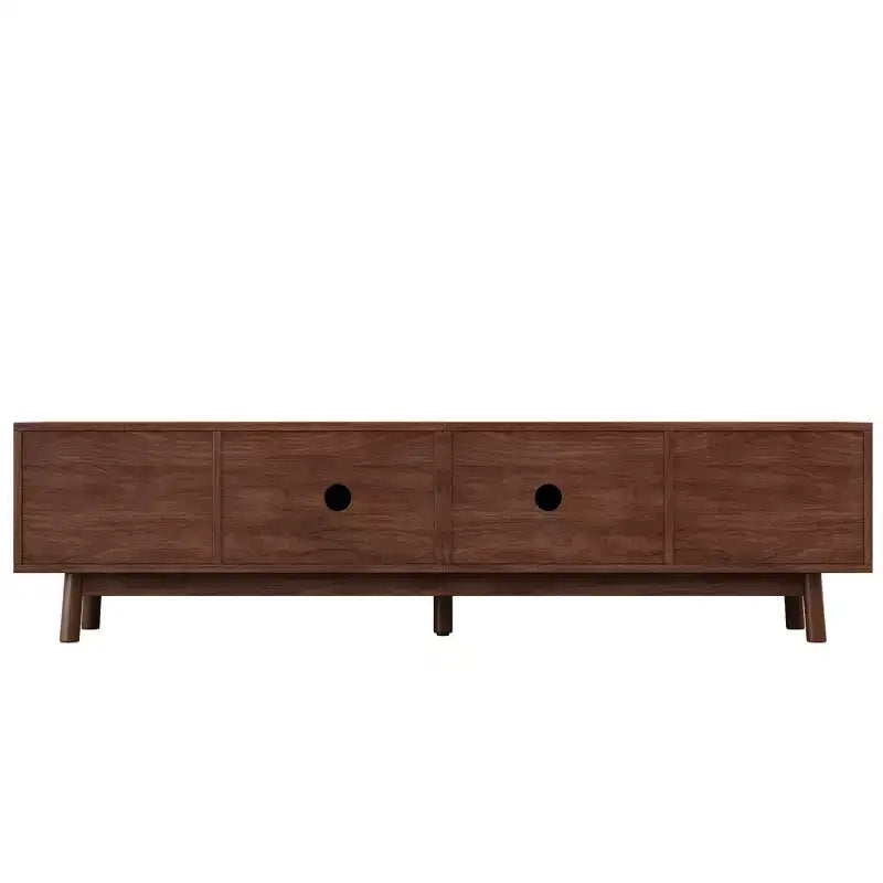 Meuble TV en rotin moderne