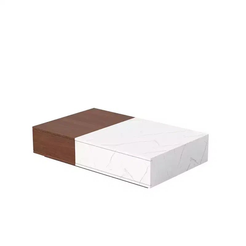 Table basse moderne en marbre