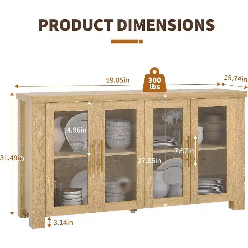 Buffet en bois