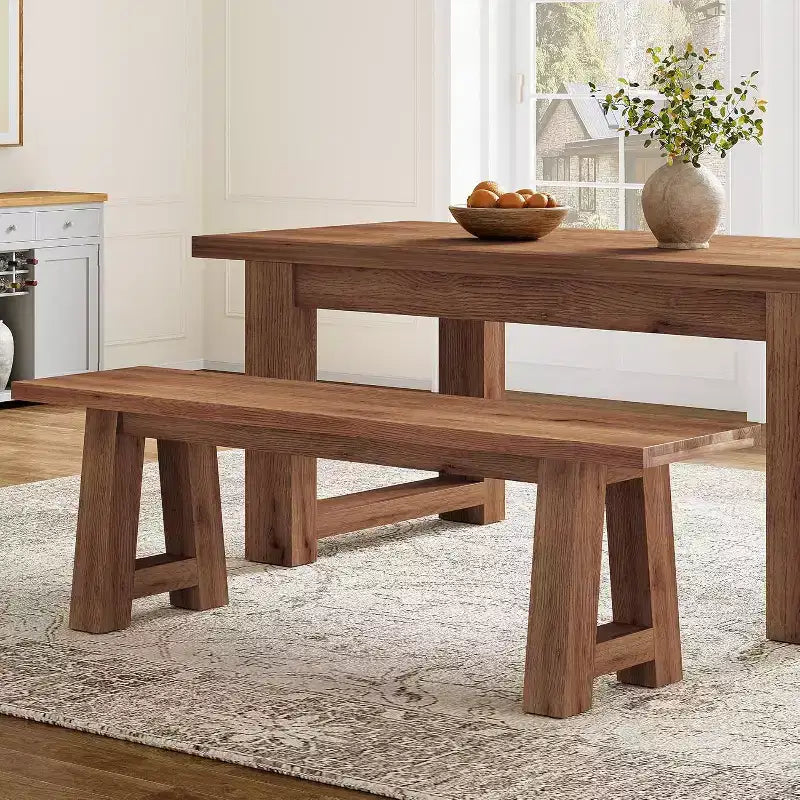 Tabouret de salle à manger en bois massif