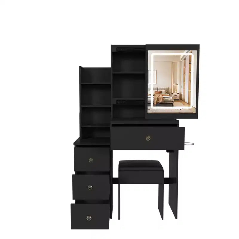 Coiffeuse avec miroir