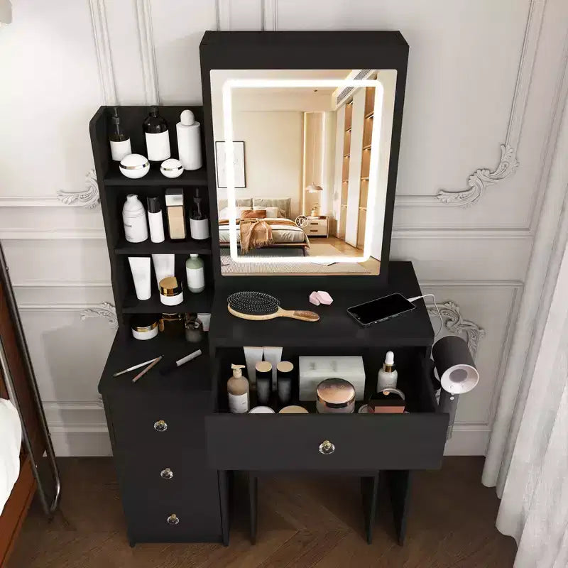 Coiffeuse avec miroir