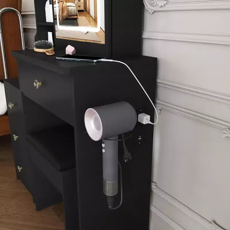 Coiffeuse avec miroir
