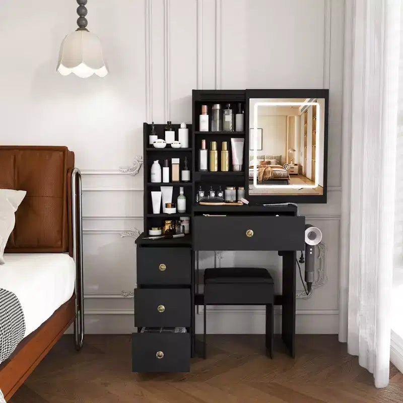 Coiffeuse avec miroir
