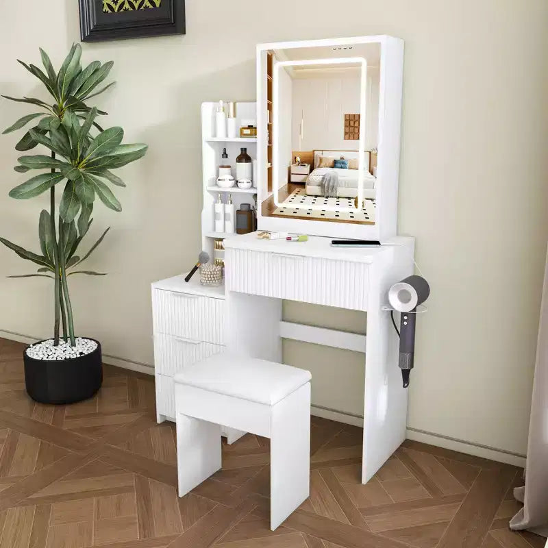 Coiffeuse avec miroir