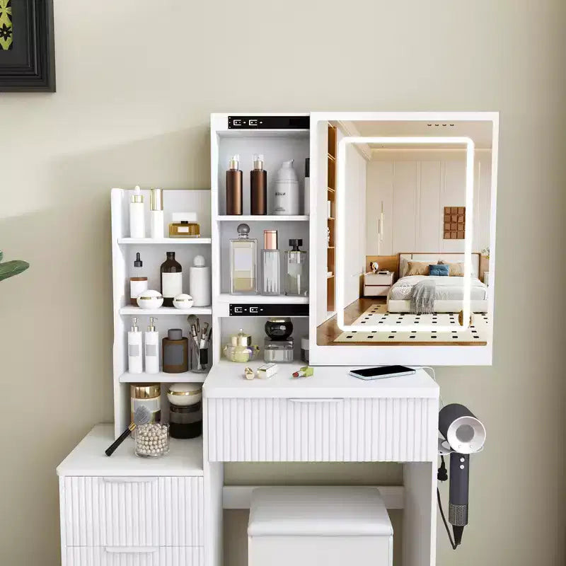 Coiffeuse avec miroir