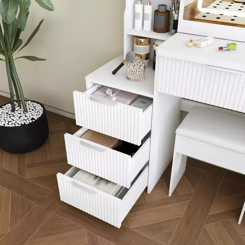 Coiffeuse avec miroir
