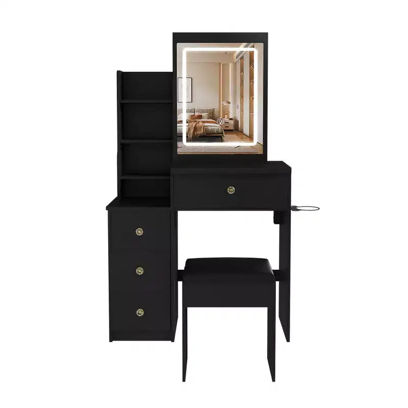 Coiffeuse avec miroir