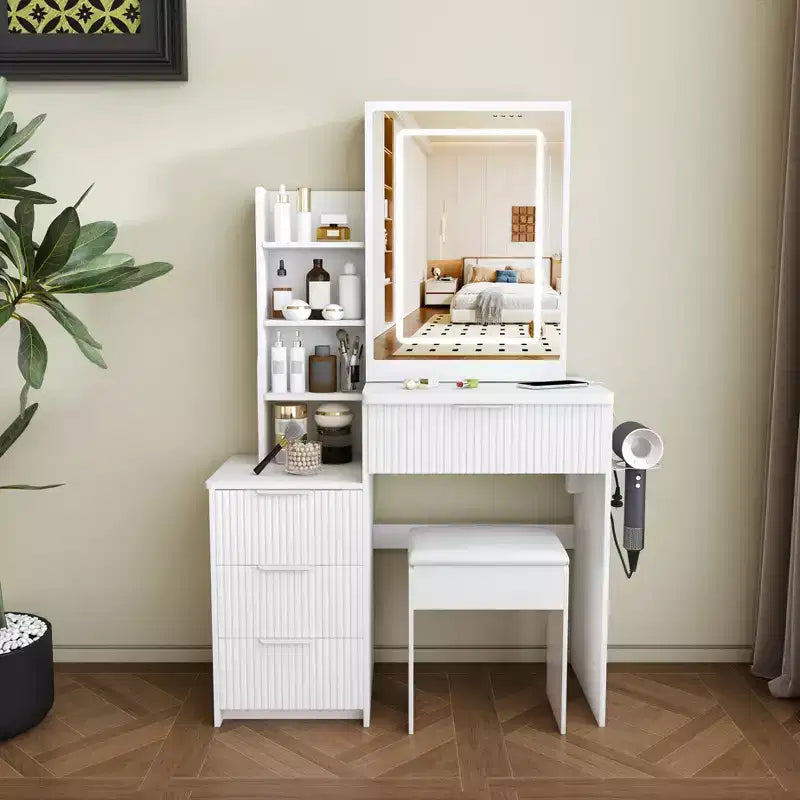 Coiffeuse avec miroir