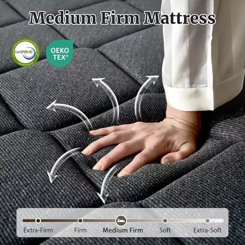 Matelas hybride en mousse à mémoire de forme