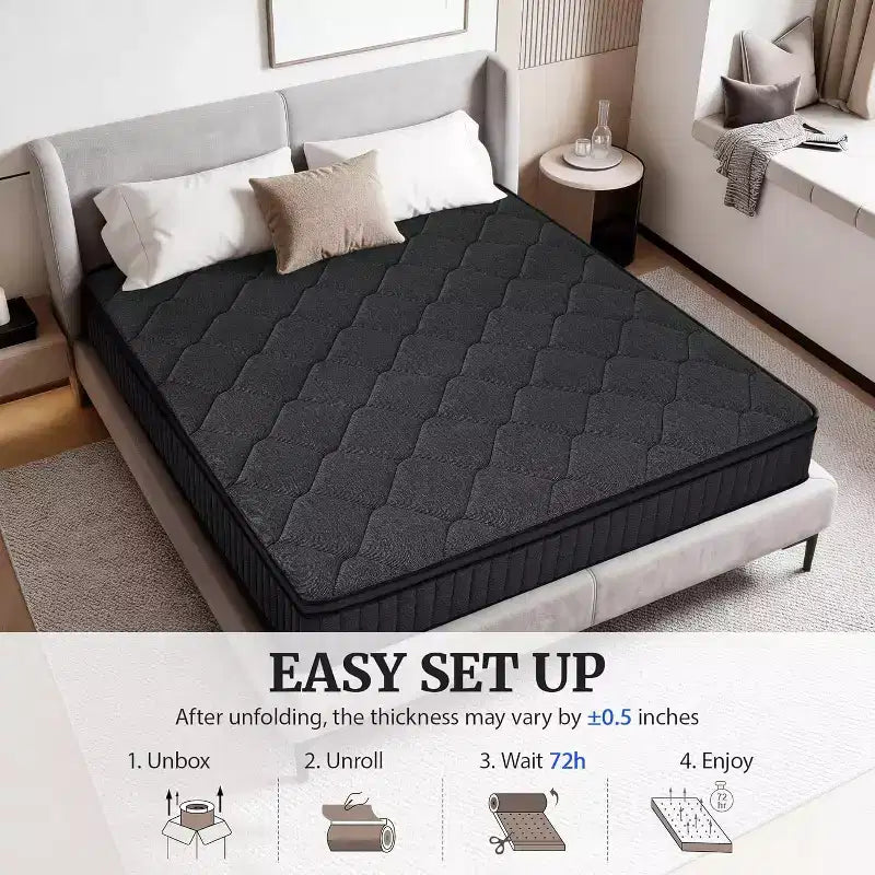 Matelas hybride en mousse à mémoire de forme