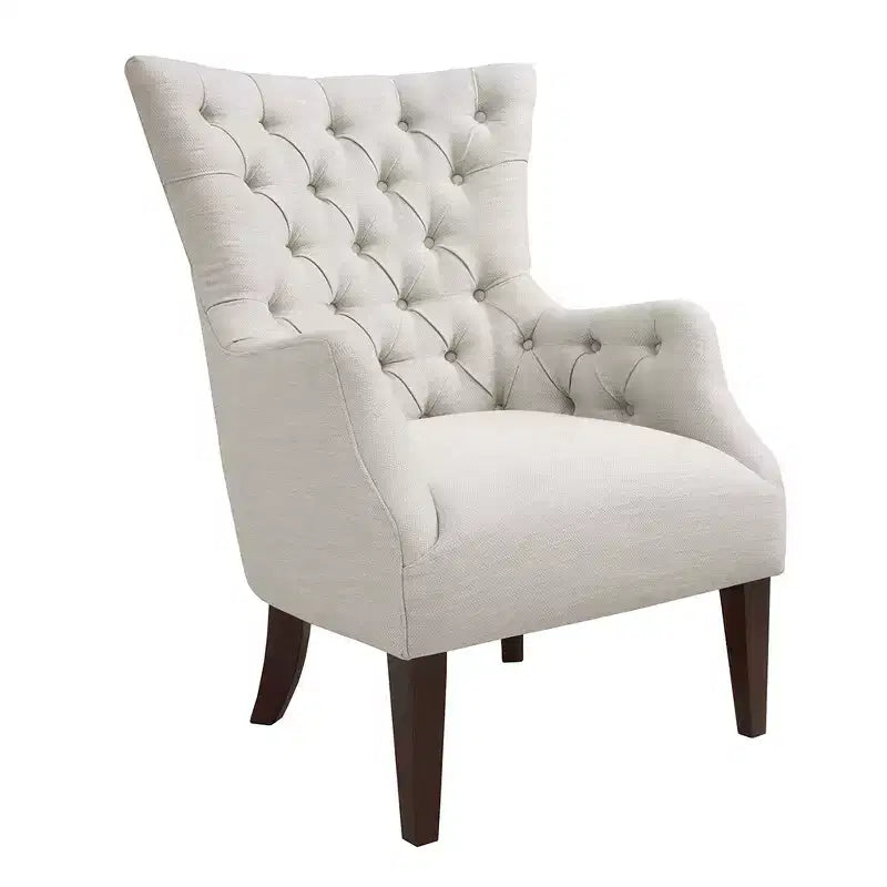 Fauteuil à oreilles capitonné Lilith
