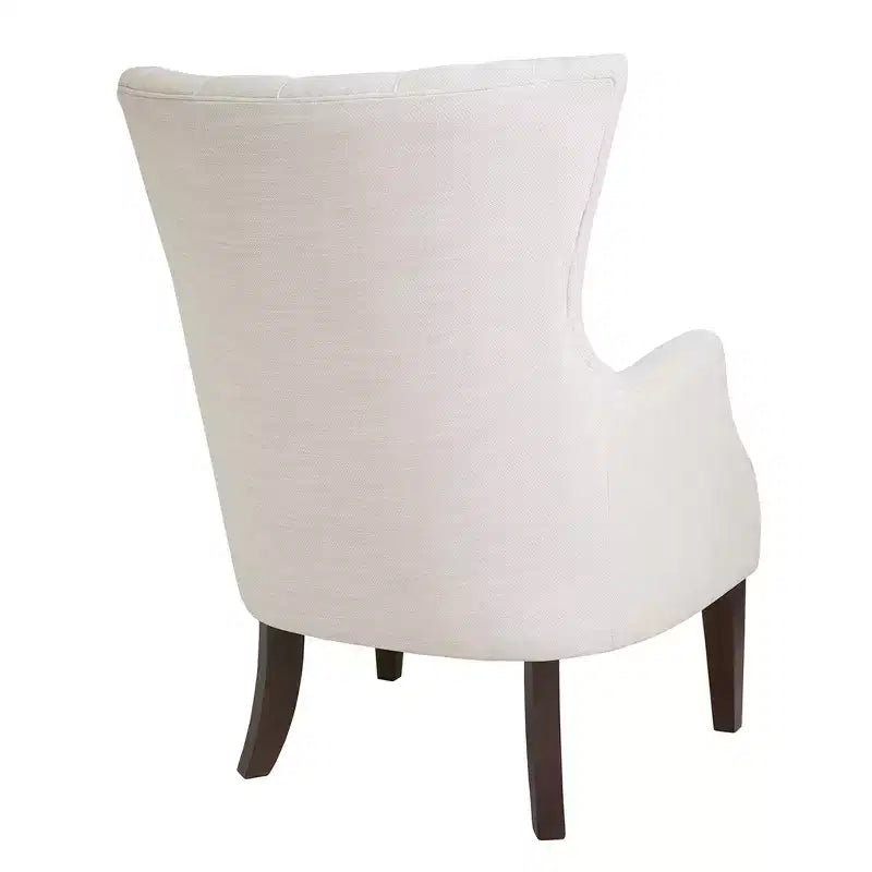 Fauteuil à oreilles capitonné Lilith