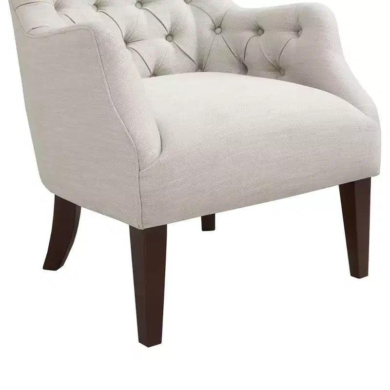 Fauteuil à oreilles capitonné Lilith