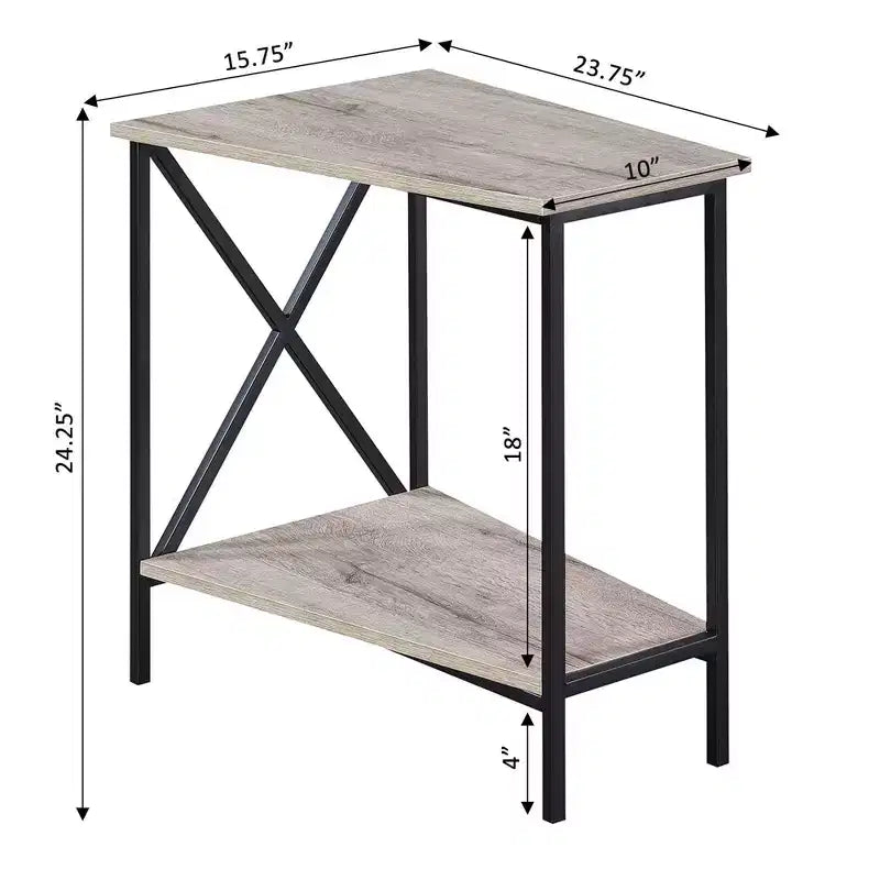 Table d'appoint Tucson en forme de coin